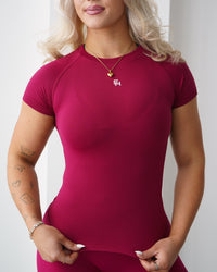 Ascend T-Shirt - Pomegranate