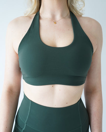 Performance Halter Top - Forest