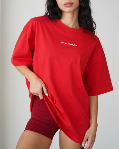 Comfort Tee - Scarlet