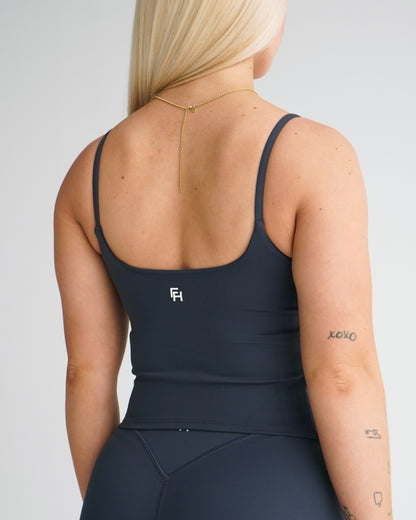 Hatha Cami Tank - Navy