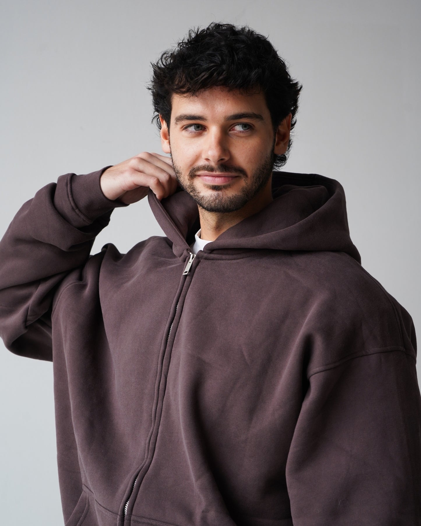 Reset Zip-Up Hoodie - Teddy