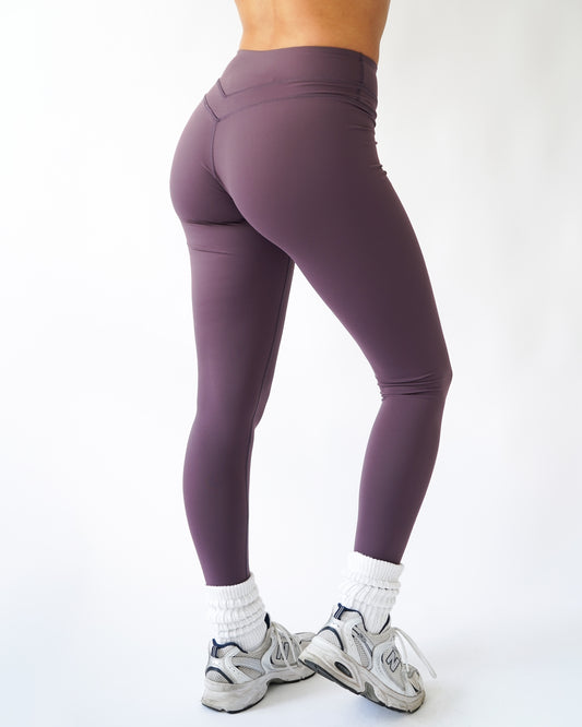 Effortless High-Rise Leggings 26" - Violet Mauve