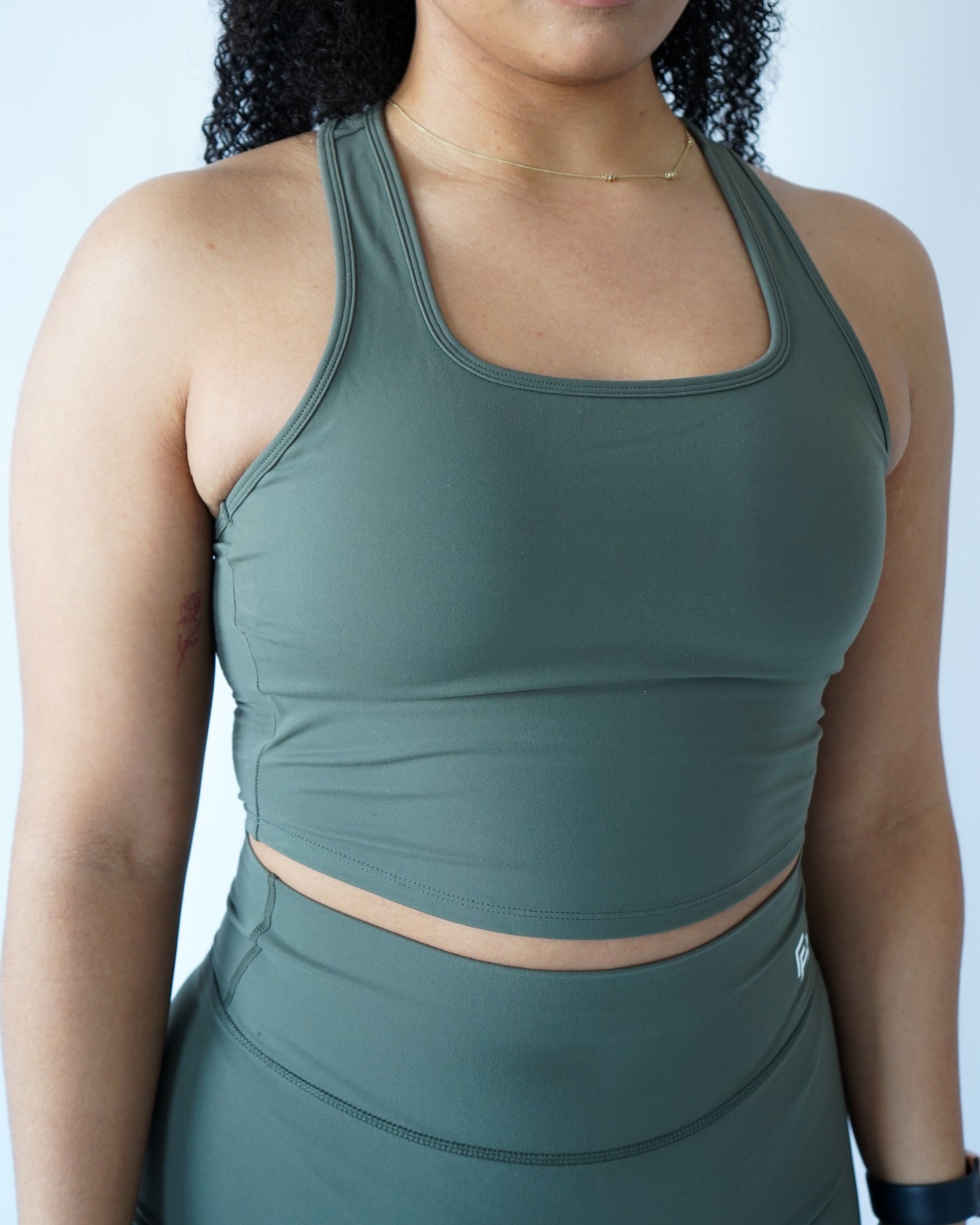 Performance Racerback Top - Olive