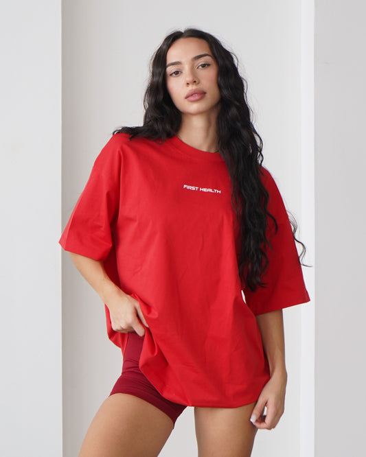 Comfort Tee - Scarlet