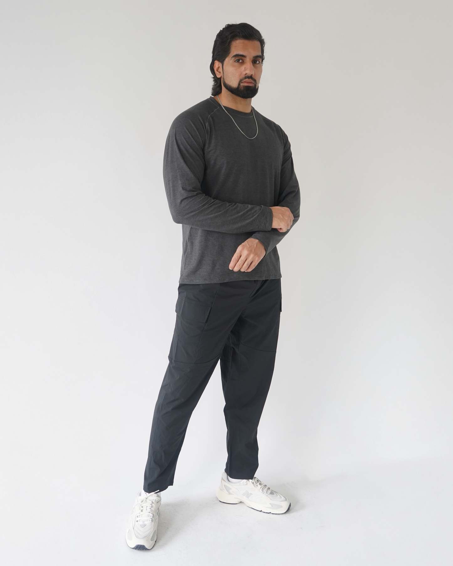 Training Long Sleeve - Charcoal
