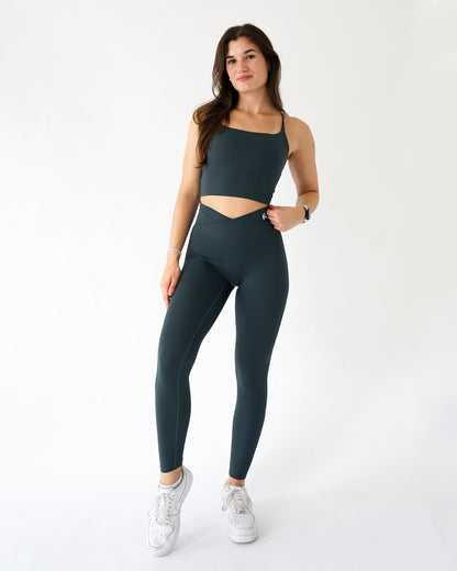 Impact V-Waist Leggings - Emerald