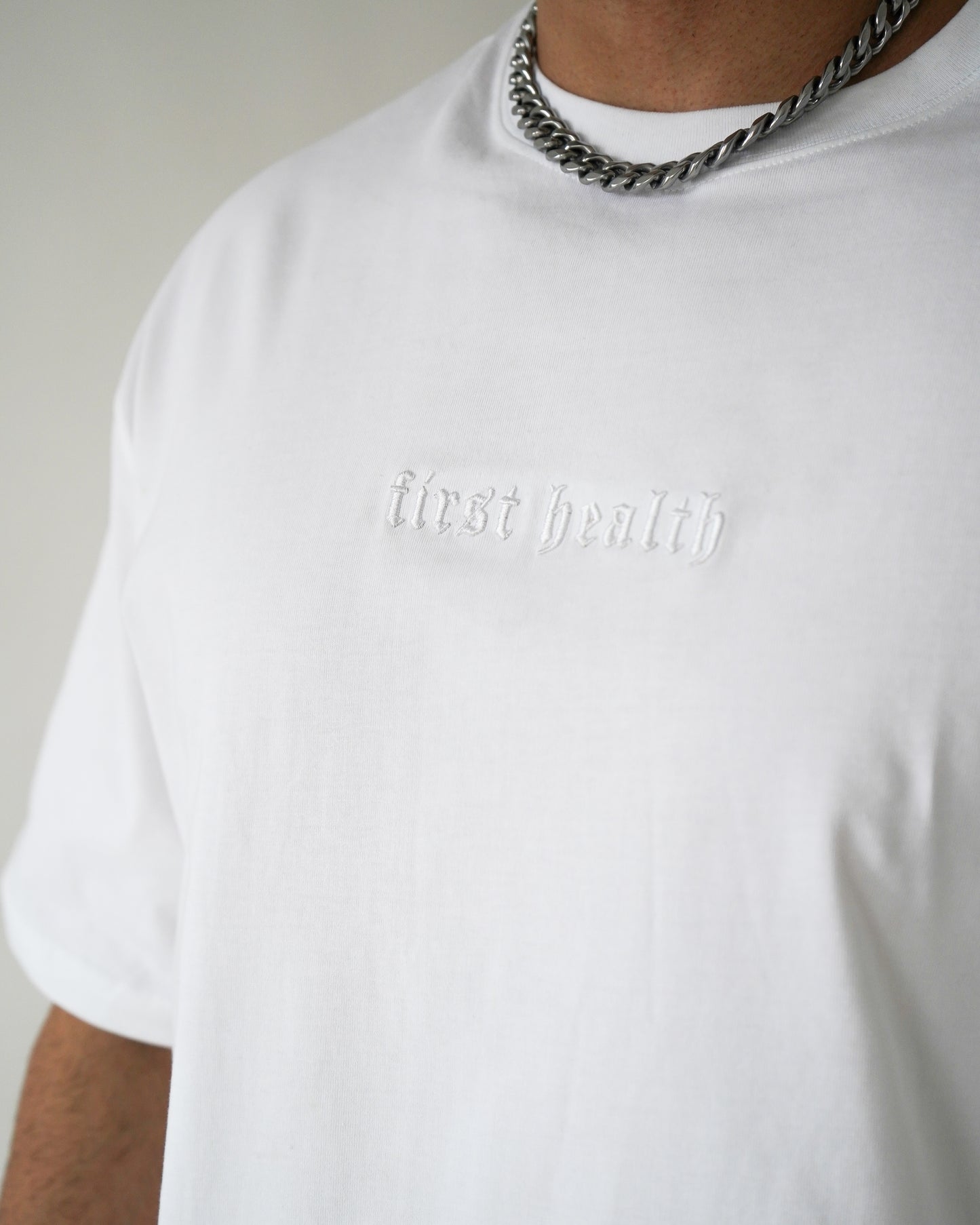 WARMUP T-SHIRT- White