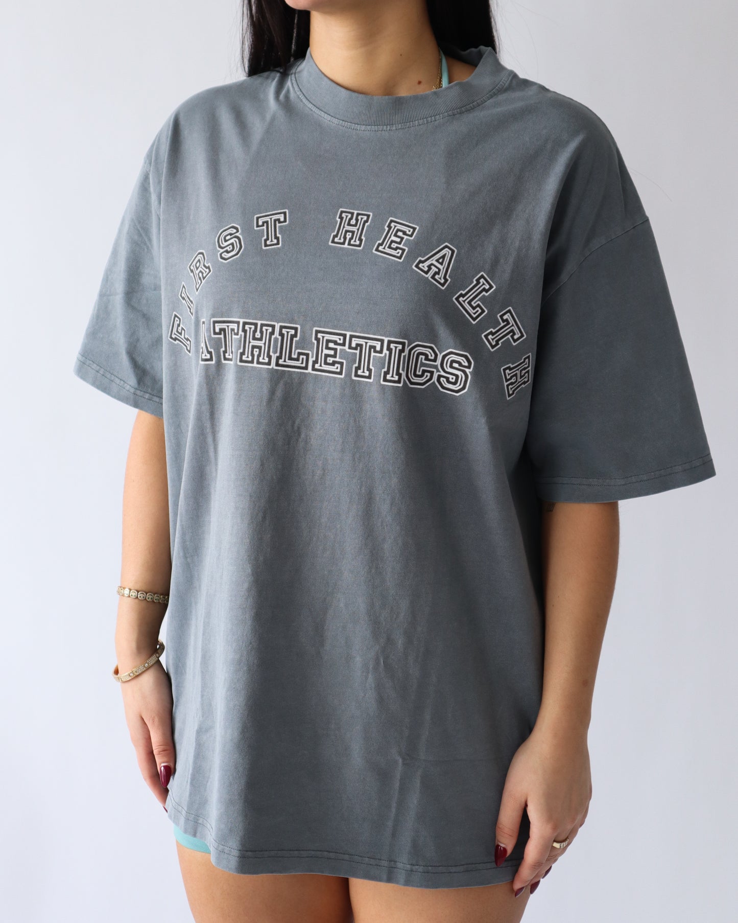 Varsity T-Shirt - Steel