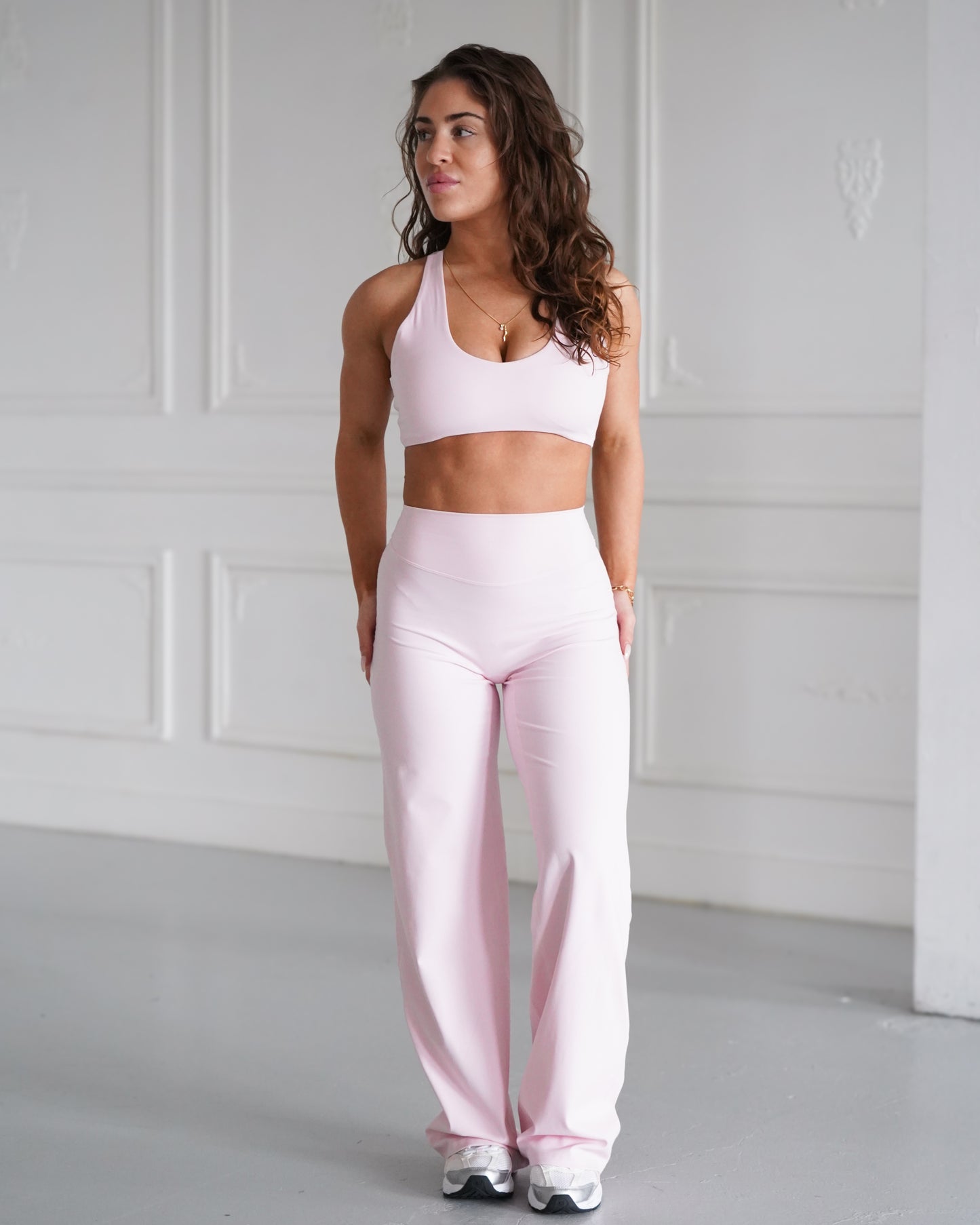 Hatha Racerback Sports Bra - Ballet