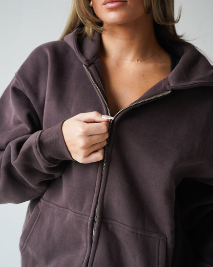 Reset Zip-Up Hoodie - Teddy