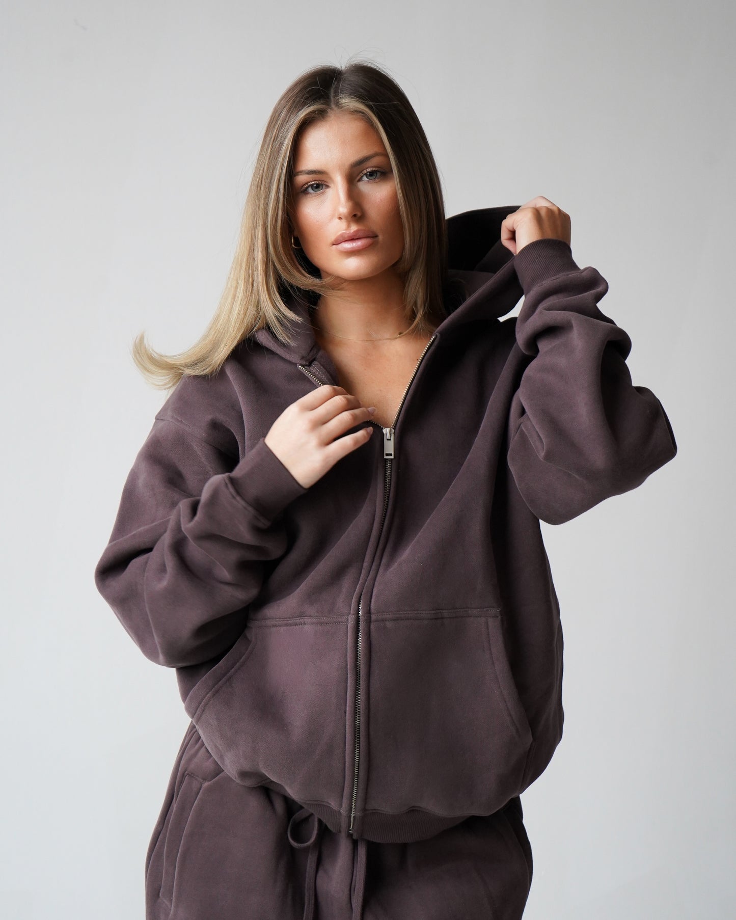 Reset Zip-Up Hoodie - Teddy