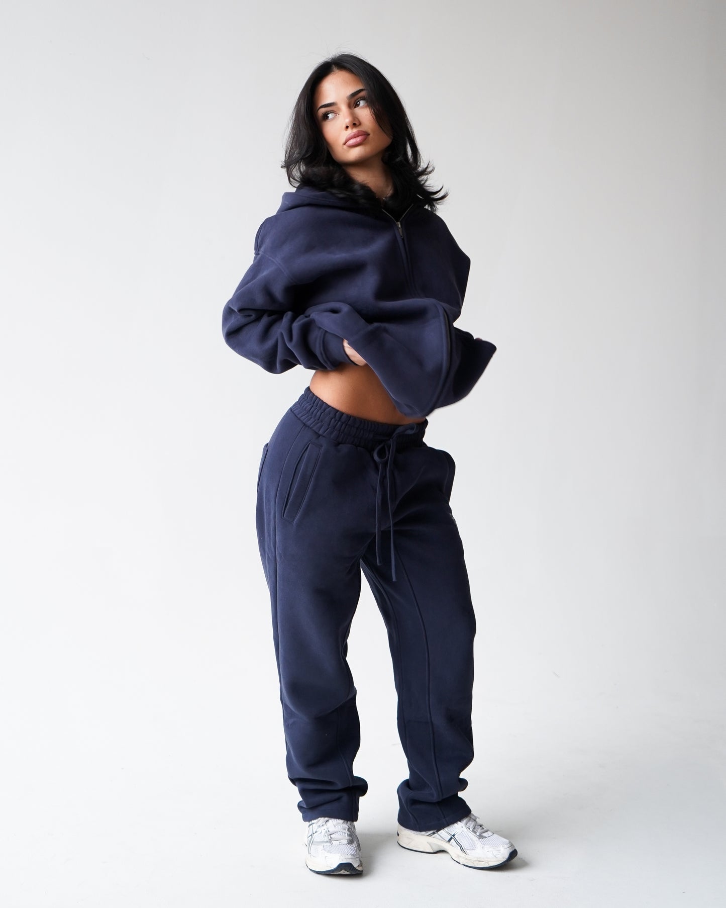 Reset Zip-Up Hoodie - Navy