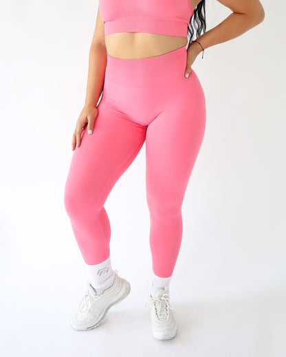 ENHANCE LEGGINGS - Coral