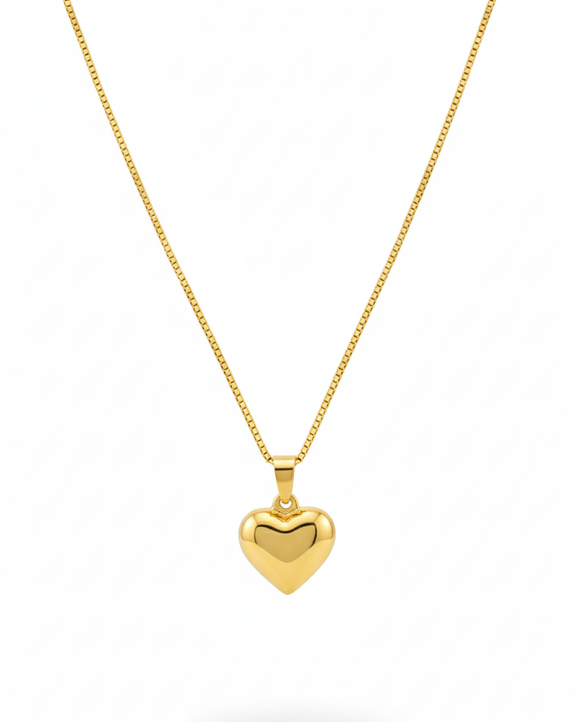 Gold Heart Necklace