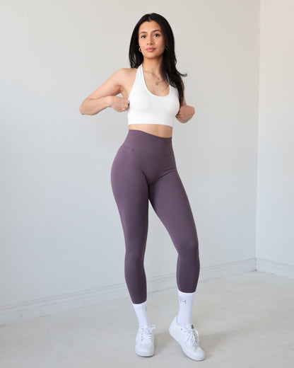 Enhance Halter Top - White